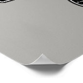 Track und Field Shock Wasserflasche mit Schubdach Poster (Ecke)