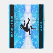 Track und Field Winter Fleecedecke (Vorderseite)