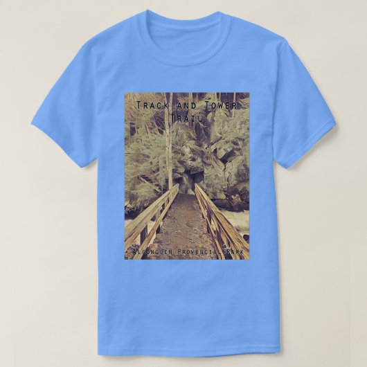 Track und Tower Algonquin Park T-Shirt (Design vorne)