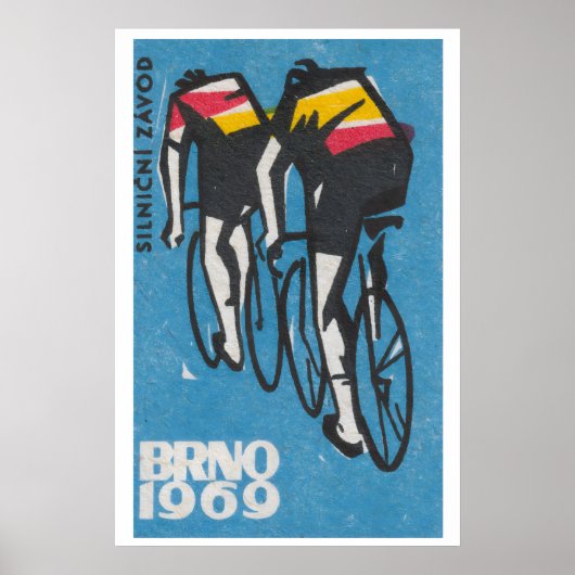 Track-Weltmeisterschaften Brno 1969 Poster (Vorne)