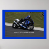 Trackday in Barbers Poster (Vorne)