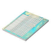 Tracker! Notizblock (Rotiert)