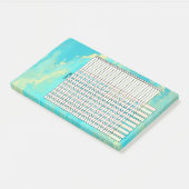 Tracker! Post-it Klebezettel (angewinkelt)