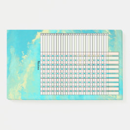 Tracker! Post-it Klebezettel