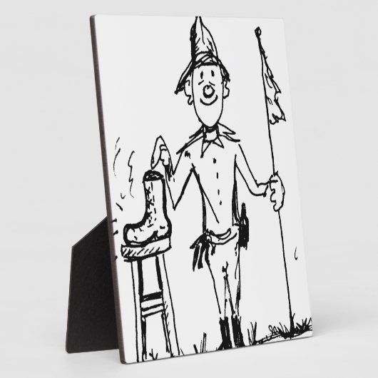 Tracking Smelly Boot Fotoplatte (Seite)