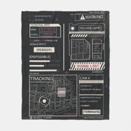 Tracking - Techno-Brutalist Streetwear Design Fleecedecke