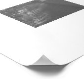 Tracks in the Snow: Cheshire Poster (Ecke)