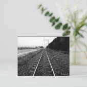 "Tracks" JTG Art Postcard Postkarte (Stehend Vorderseite)