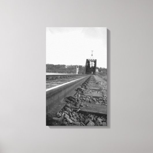 Tracks Leinwanddruck (Vorderseite)