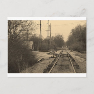Tracks nach Nirgendwo Postkarte