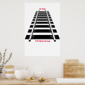 Tracks Poster (Küche)