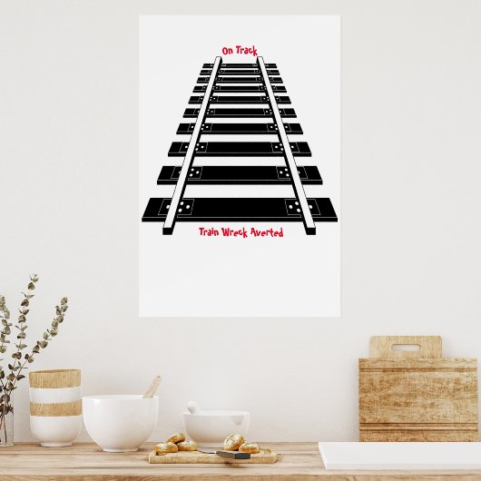 Tracks Poster (Küche)