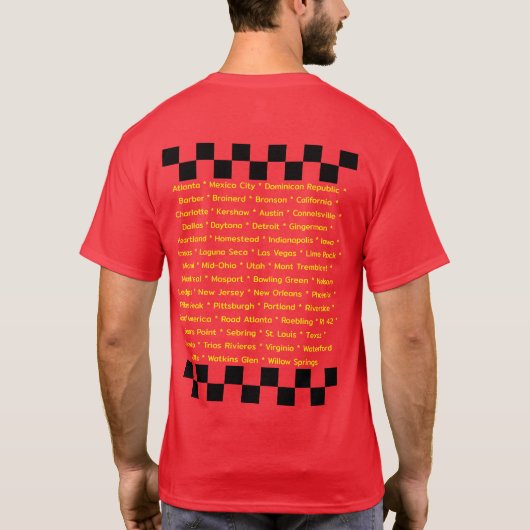 Tracks T-Shirt (Rückseite)