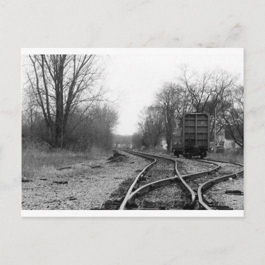 "tracks" von Coressel Productions Postkarte (Vorderseite)