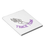 Trackteam Notizblock (angewinkelt)