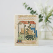 Tractatus de Herbis' Postkarte (Stehend Vorderseite)