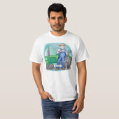 Tractor Bauer Gesicht T-Shirt (Vorne ganz)
