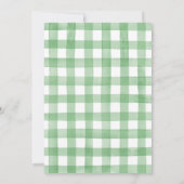 Tractor Birthday Einladung | Aufforderung zur Zugm (Rückseite)