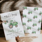 Tractor Birthday Einladung | Aufforderung zur Zugm