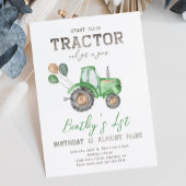 Tractor Birthday Einladung | Aufforderung zur Zugm