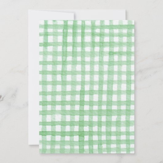 Tractor Birthday, Farm Birthday Invitation Einladung (Rückseite)