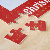 Tractor Christmas Farm Style Puzzle (Seite)