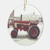Tractor Downtown Keramik Ornament (Links)