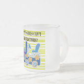 Tractor Girl Tshirts and Gifts Mattglastasse (VorderseiteRechts)