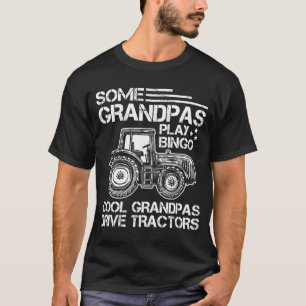 Tractor Großvater Bauer Ranch Großeltern T-Shirt