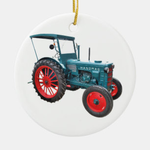 Tractor Keramikornament