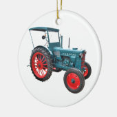 Tractor Keramikornament (Links)
