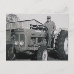 TRACTOR MANN #33 POSTKARTE