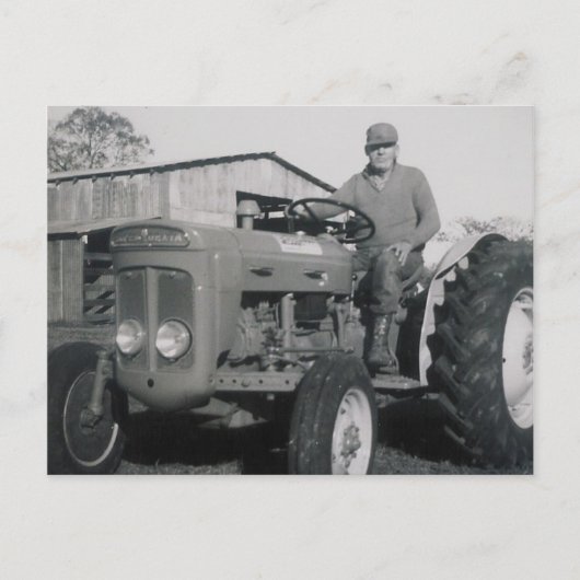 TRACTOR MANN #33 POSTKARTE (Vorderseite)