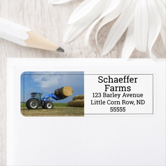 Tractor Moving Hay Bales (Insitu)