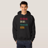 Tractor operator Dad    Father's Day Hoodie (Vorne ganz)