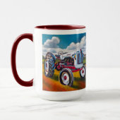 Tractor Painting - Gift for Tractor Enthusiasts Tasse (Links)