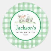 Tractor Party Stickers (Vorderseite)