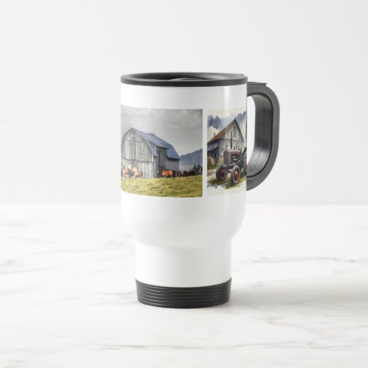Tractor Reisebecher (VorderseiteRechts)