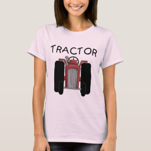 TRACTOR - Rote T - Shirt und Geschenke