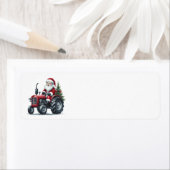 Tractor Santa Address Labels (Insitu)
