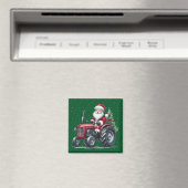 Tractor Santa Magnet (In Situ (Geschirrspüler))