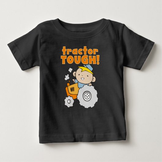 Tractor Tough Baby T-shirt (Vorderseite)