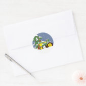 Tractor Umschlag Aufkleber Weihnachtsaufkleber (Umschlag)