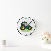 Tractor Wall Clock Runde Wanduhr (Zuhause)