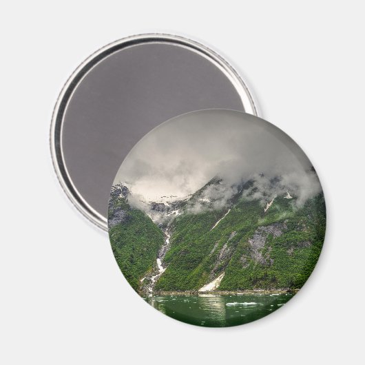 Tracy Arm, Alaska Magnet (Vorderseite/Rückseite)