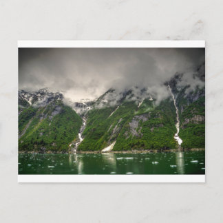 Tracy Arm Fjord in Alaska Postkarte