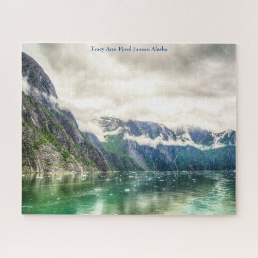 Tracy Arm Fjord Juneau Alaska Puzzle (Horizontal)