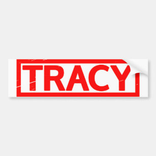Tracy-Briefmarke Autoaufkleber