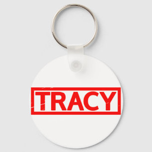 Tracy-Briefmarke Schlüsselanhänger