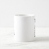 Tracy Definition Personalisierter Name Lustiger Ge Kaffeetasse (Mittel)